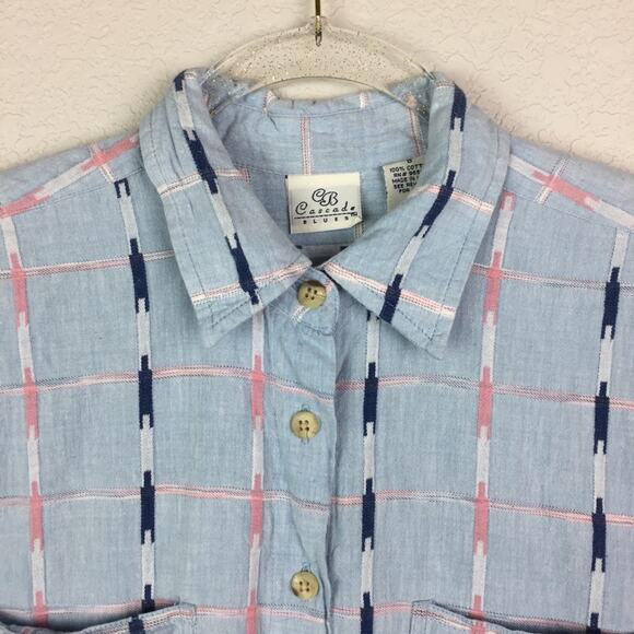 Vintage • CASCADE BLUES • Button Down - Picture 2 of 5
